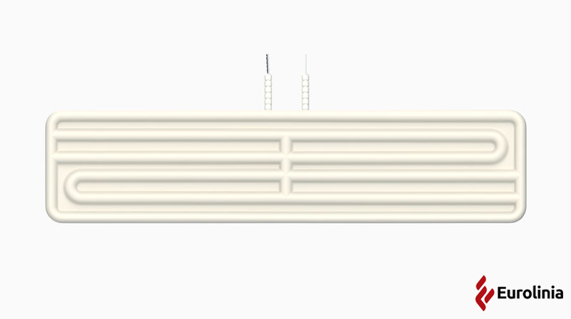 Ceramic Full Flat Infrared Heating Element Ich 201 Eurolinia