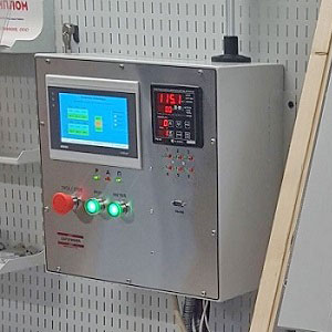 heating panel conveyor belt control unit